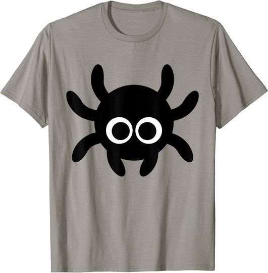 Cute Tarantula Spider Emoticon Funny Animated Halloween Spider T-Shirt