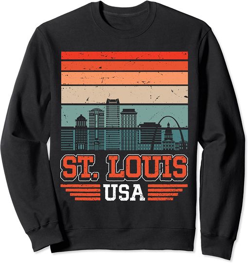 St Louis Skyline Sweatshirt