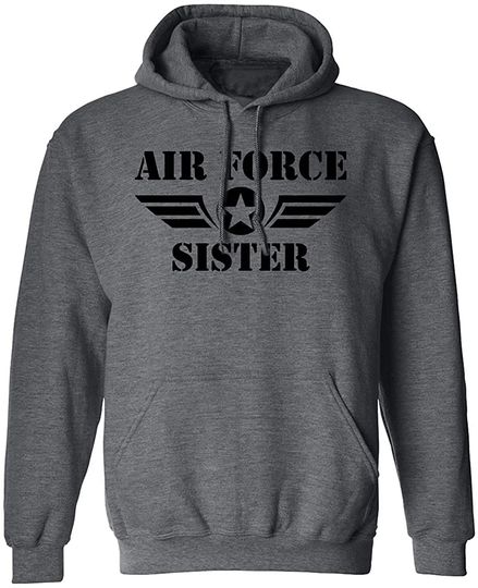 Sisters Hoodie Air Force Sister