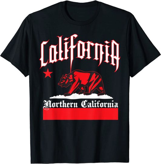 Cali Life Style T-shirt Mens CaliDesign Men's Northern California