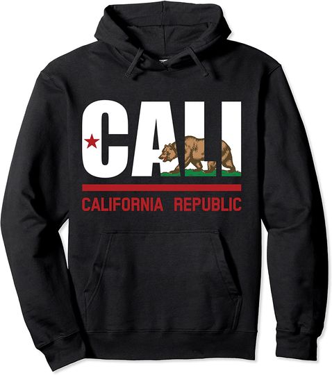 Cali Lifestyle Hoodie Brooklyn Surf California Bear Republic