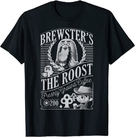 Animal Crossing Brewster's The Roost Graphic T-Shirt