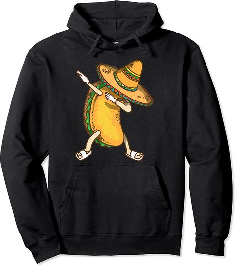 Cinco De Mayo T-shirt Dabbing Taco Sombrero Hoodie Taco