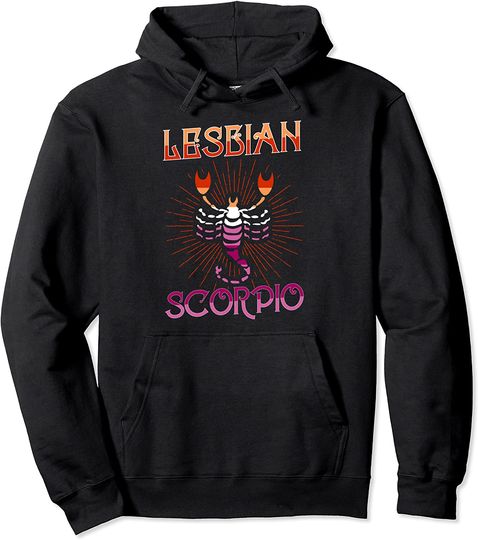 Lesbian Sign Hoodie Taurus Zodiac Sign Birthday Horoscope Constellation Pullover