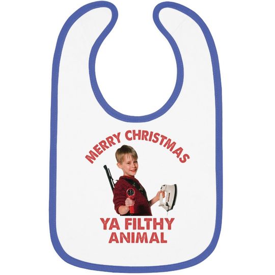 Home Alone Kevin Mccallister Smile Face Baby Bib
