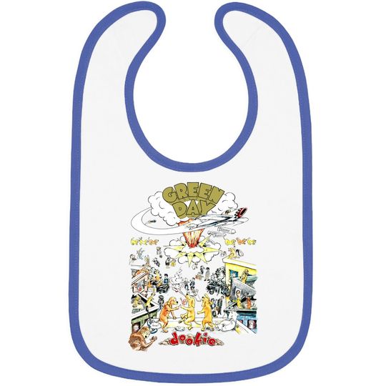 Discover Green Day 1994 Dookie Tour Baby Bib