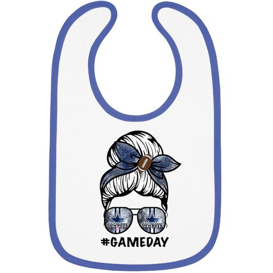 Game Day Dallas Cowboys Baby Bib