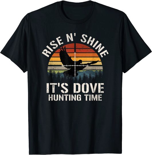Vintage Sunset Dove Hunting Season T-Shirt