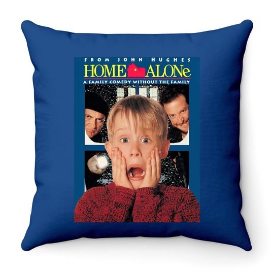 Home Alone 1990 Chris Columbus Throw Pillow