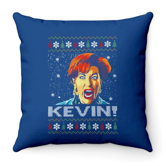 Home Alone Kate Mccallister Merry Christmas Kevin's House Throw Pillow