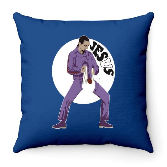 The Big Lebowski The Jsus Throw Pillow