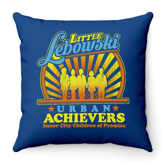The Big Lebowski Little Lebowski Urban Achievers Throw Pillow