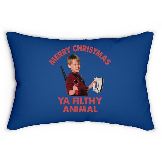 Home Alone Kevin Mccallister Smile Face Lumbar Pillow