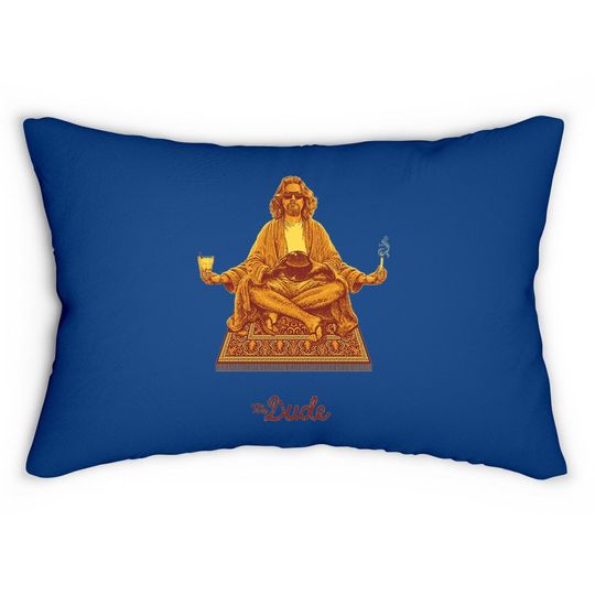 The Big Lebowski The Dude Buddha Lumbar Pillow