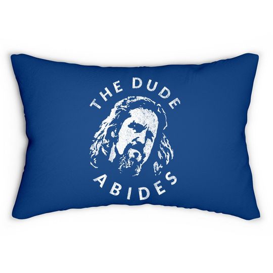 The Big Lebowski The Dude Abides  lumbar Pillow