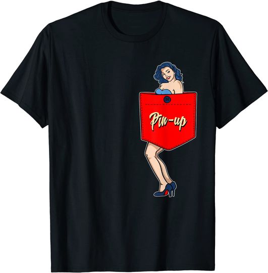 Rockabilly Girl T-shirt 50s Women Vintage Men 1950s Sock Hop Party Pinup