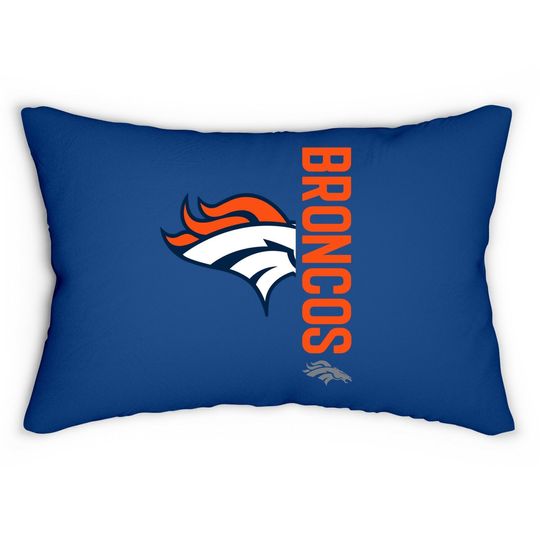 New Era Navy Denver Broncos Big & Tall 2-hit Lumbar Pillow