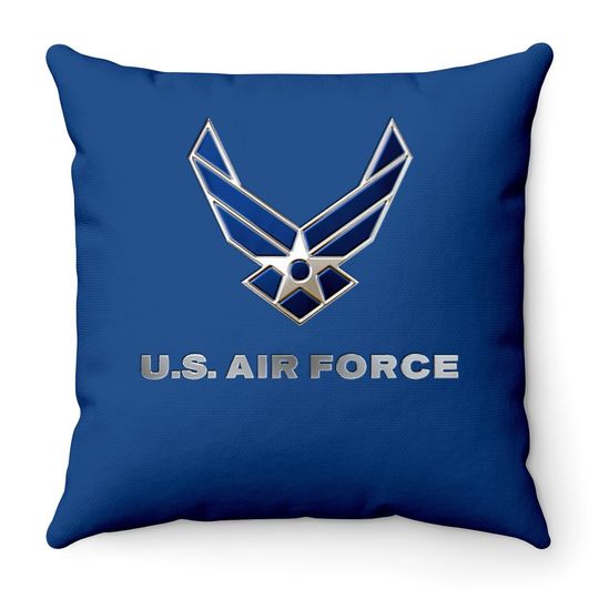 Us Air Force Meps Bmt Military Training Throw Pillow