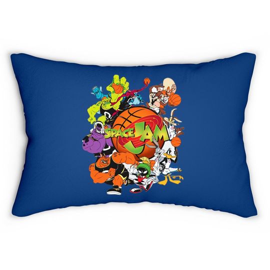Space Jam Tune Squad Marvin & Bugs Bunny Teenage Lumbar Pillow New Clothes Black