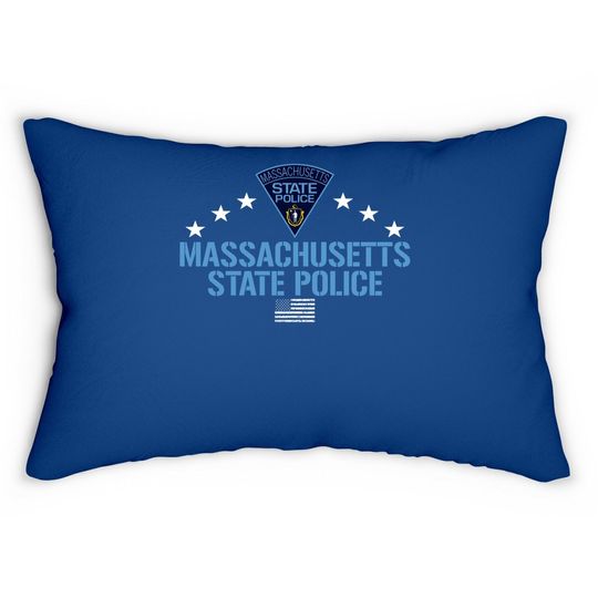 Massachusetts State Police Lumbar Pillow