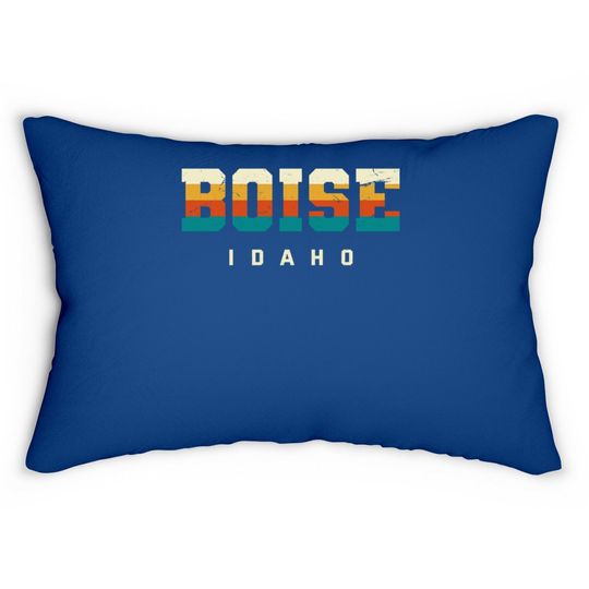 Boise Idaho Hometown Id Home State Boisean Resident Lumbar Pillow