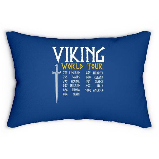 Viking World Tour Lumbar Pillow