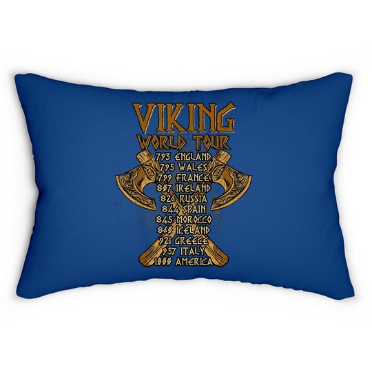 Viking World Tour Lumbar Pillow