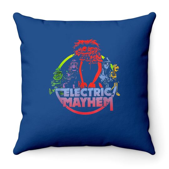 Dr Teeth And The Electric Mayhem Throw Pillow