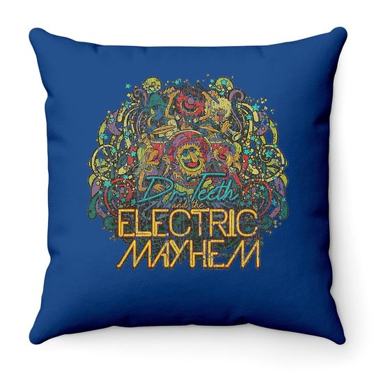 Dr Teeth And The Electric Mayhem Throw Pillow