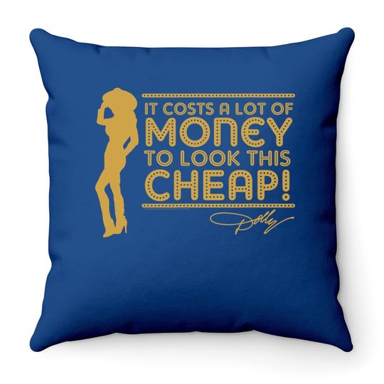 Dolly Parton Dollyism Throw Pillow