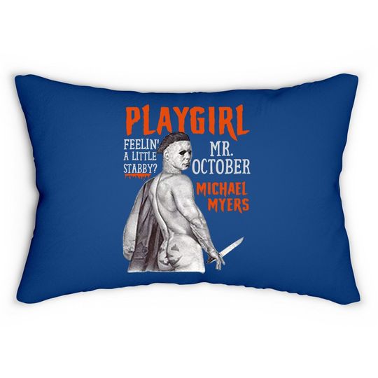 Qbily Halloween Michael Myers Scary Characters Lumbar Pillow