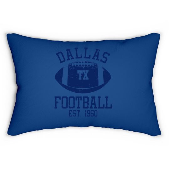 Dallas Cowboys Football Lumbar Pillow