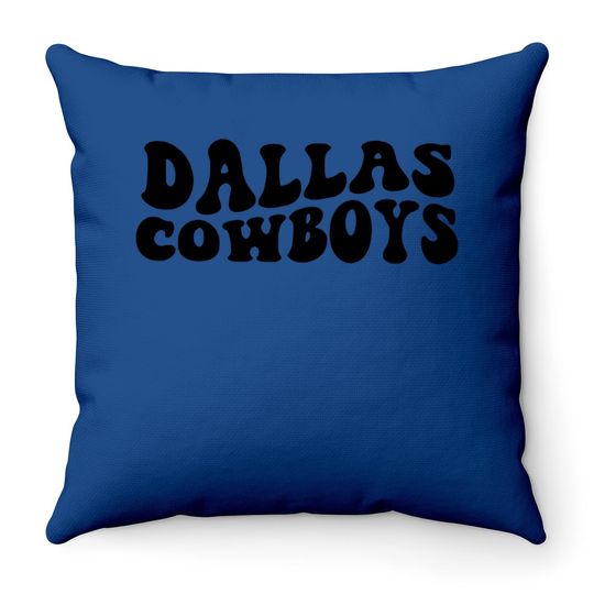 Dallas Cowboys Throw Pillow