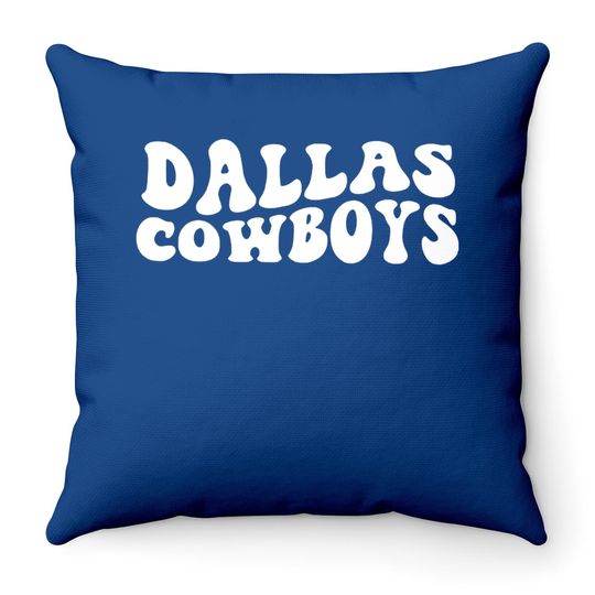 Dallas Cowboys Throw Pillow
