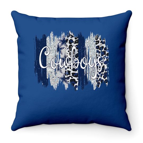 Dallas Cowboys Throw Pillow