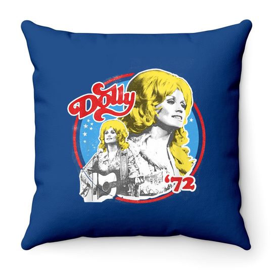 Dolly Parton Throw Pillow
