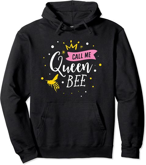 Cute Bees Hoodie  Queen Bee Cute Bees Honey Lover Bee Hive Pullover