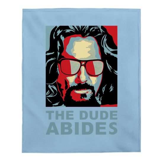 The Big Lebowski The Dude Abides Man Baby Blanket