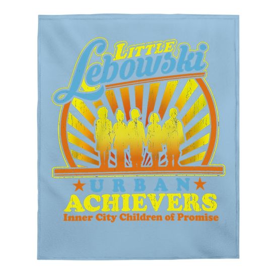 The Big Lebowski Little Lebowski Urban Achievers Baby Blanket