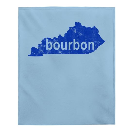 Kentucky Bourbon Baby Blanket Distressed Ky Home Of Bourbon Baby Blanket