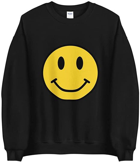 Smiley Face Sweatshirt Happy
