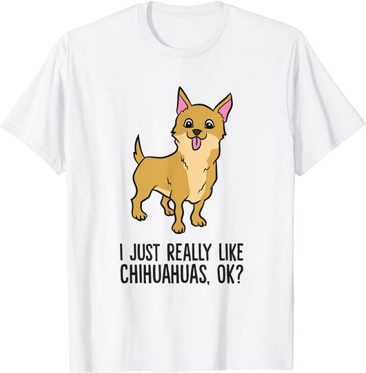 Chihuahua Cartoon T-Shirt