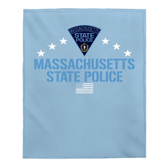 Massachusetts State Police Baby Blanket
