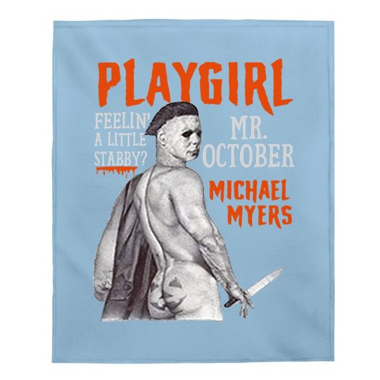 Qbily Halloween Michael Myers Scary Characters Baby Blanket