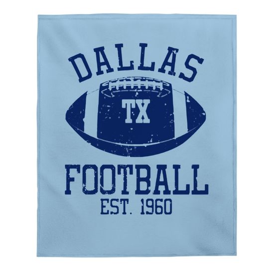 Dallas Cowboys Football Baby Blanket