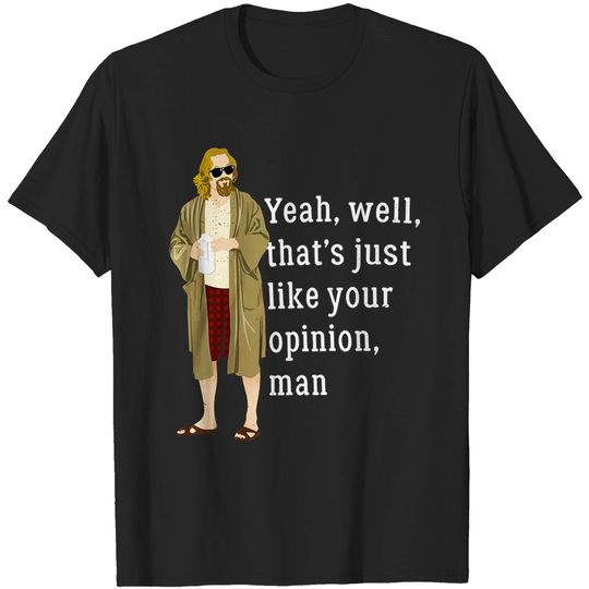 The Big Lebowski The Dude Yeah Unisex Tshirt