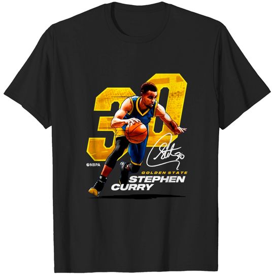500 LEVEL Steph Curry Golden State Basketball T Shirt