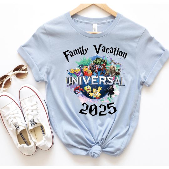Universal Studios Shirts, Universal Studio Family Shirts, Custom Universal Family Shirts, Universal Studios Family Trip Shirts 2025
