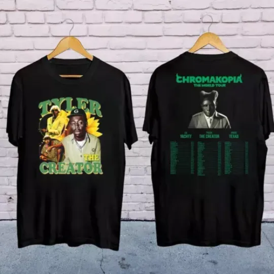 2025 Tour Tyler the Creator Chromakopia Shirt, Tyler the Creator Concert Shirt