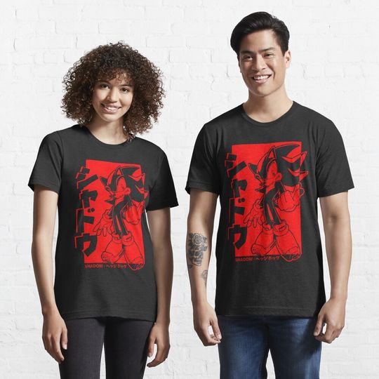 Japanese Shadow The Hedgehog Essential T-Shirt